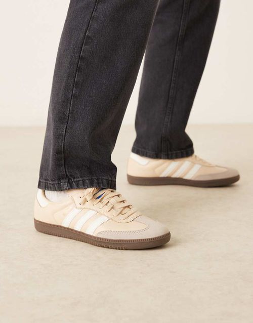 Samba OG trainers in beige and white