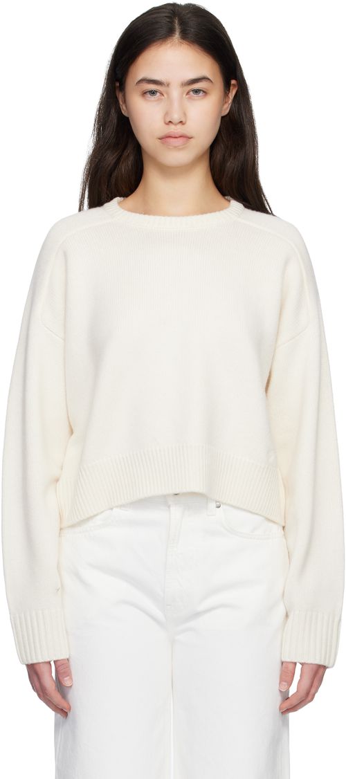 Off-White BRUZZI LDS Cropped Sweater