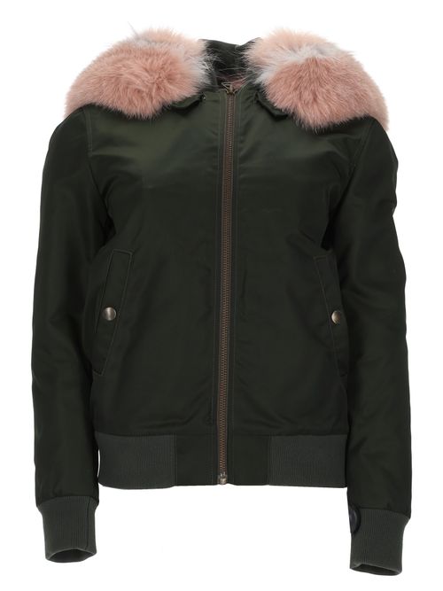 Giacca bomber con cappuccio