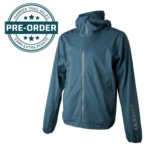Men's Exmoor 2.5L Waterproof Jacket | Harrier Trail Running - Black