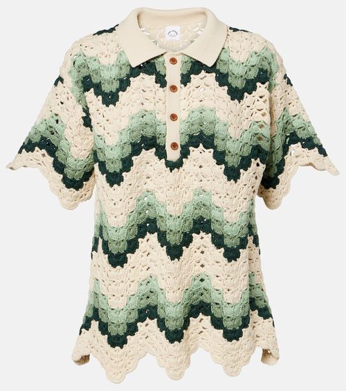 Tidal Sagra cotton crochet top