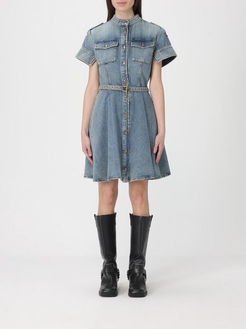 Dress Woman color Denim