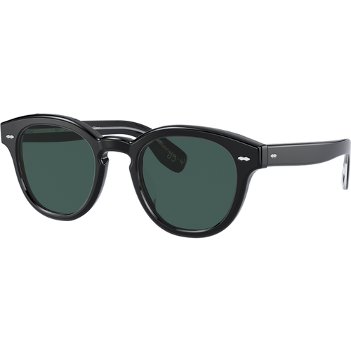 Oliver Peoples Uniseks Oliver Peoples OV5413SU CARY GRANT SUN 14923R Zonnebrillen Acetaat Zwart Blauw Pantos Gepolariseerd