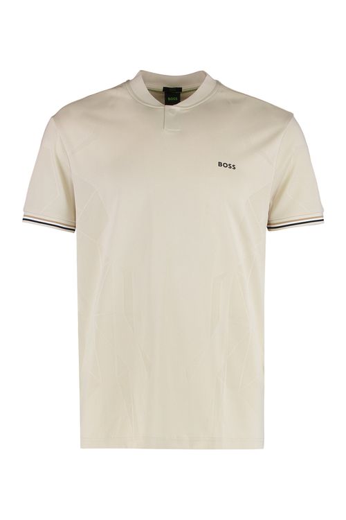 Technical Fabric Crew Neck T-shirt