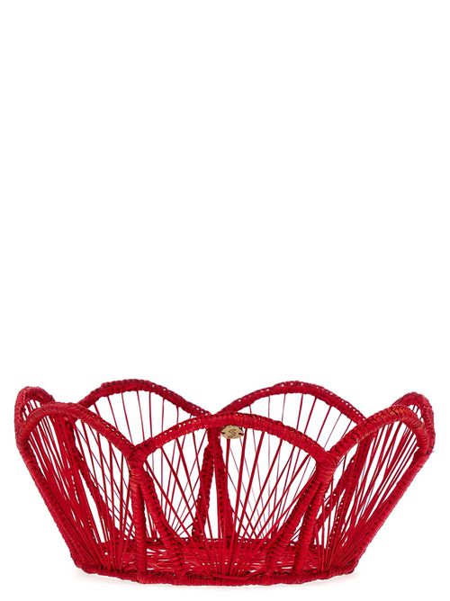 -David Hicks Floral Kitchen Kits And Utensils Rosso-Unisex