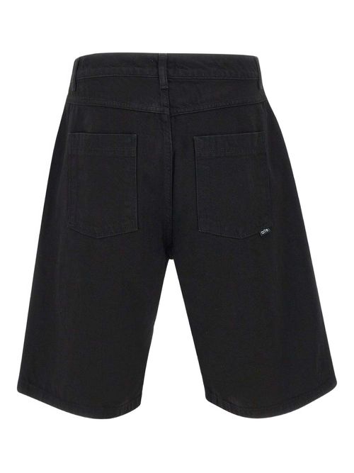 Arte Antwerp logo-tag shorts - Black
