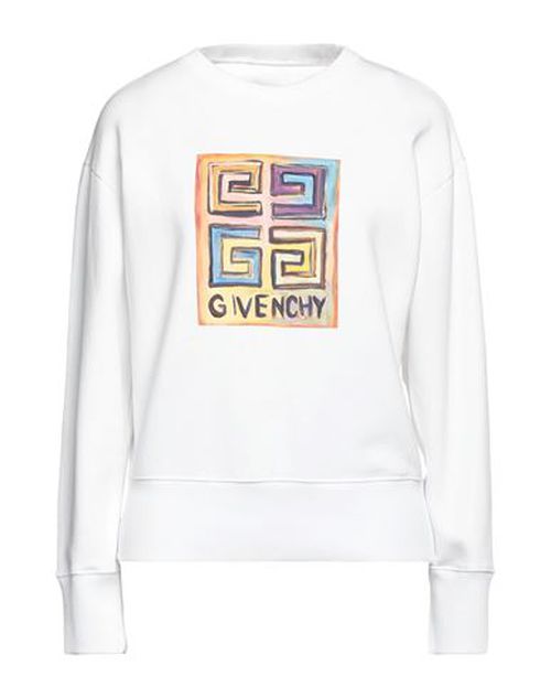Woman Sweatshirt White Size S Cotton