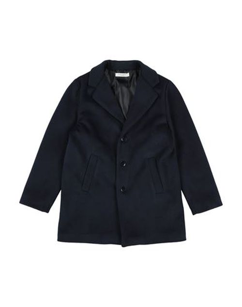 Kid Boy Coat Midnight blue Size 10 Polyester, Viscose