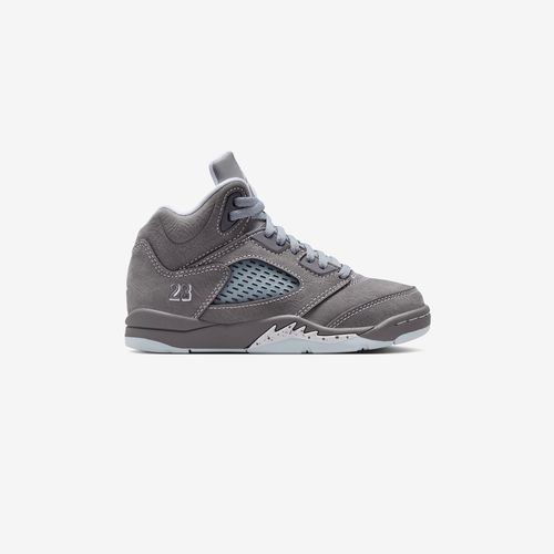 Jordan Jordan 5 Retro "Wolf Grey" PS - LT GRAPHITE/WHITE-WOLF GREY - unisex - 3Y