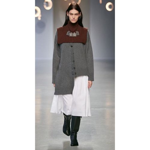 Niccolò Pasqualetti Capote Shrug Wollgarn