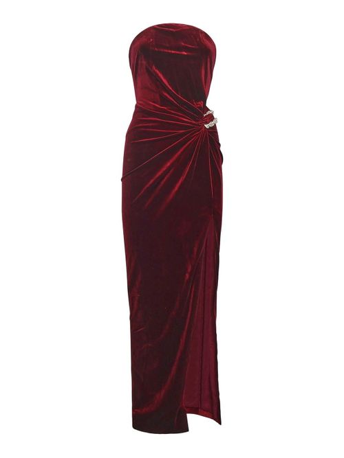 Maxi Velvet Dress
