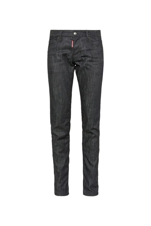 Black Slim Mid Rise Jeans