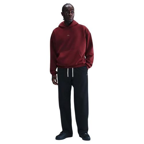 Men's Men's Therma-FIT Brushed Fleece Open-Hem Sweatpants Basketball Sweatpants Medium Black/Pale Ivory Regular
