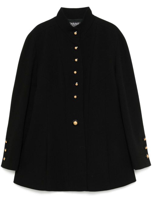1990s Coco mark button jacket - Black