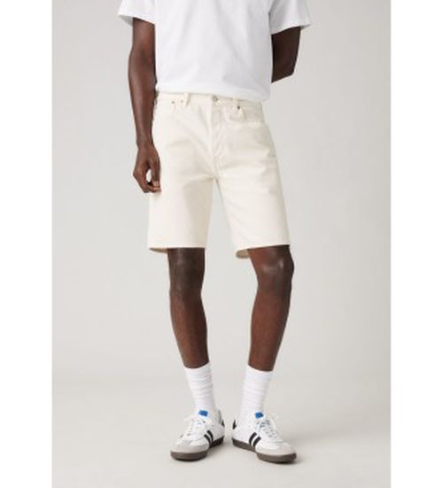 Levi's for man. 36512-0255 Shorts 501 Original beige (34/9), Casual, Cotton, Denim