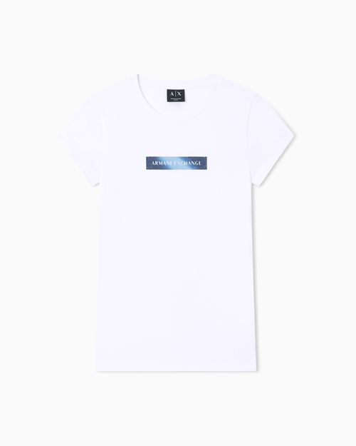 Slim Fit T-Shirt in Stretch Cotton Jersey
