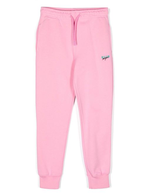 Fleece track pants - Pink