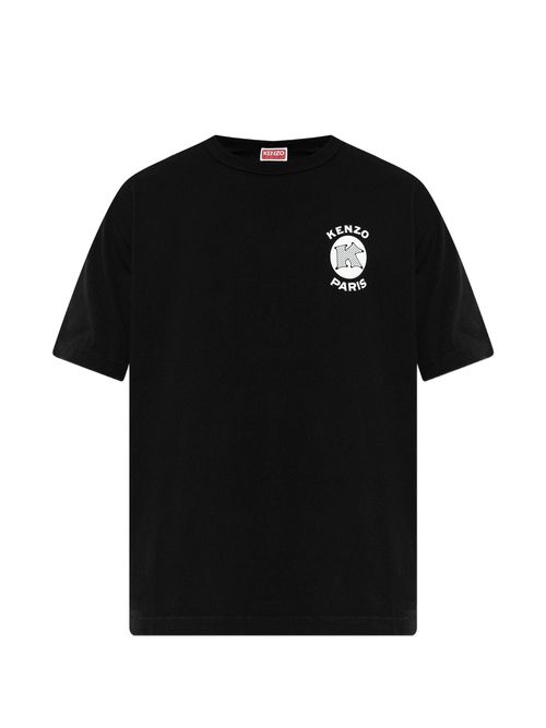 Men's GOTS Organic Cotton Emblem Graphic Classic T-Shirt