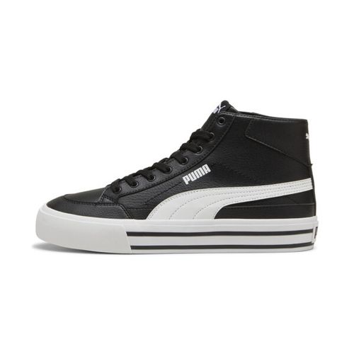PUMA Court Classic Vulc Mid Men's Sneakers in Black