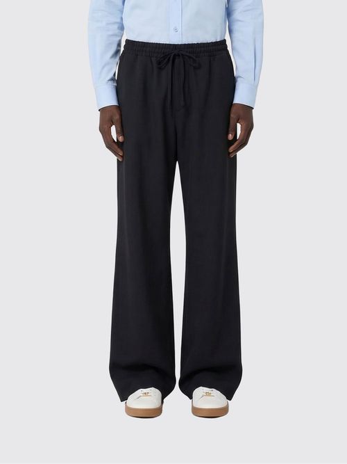 Pants Men color Black