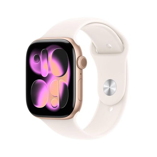 Watch Series 11 GPS 46mm Aluminum Case:- Rose Gold