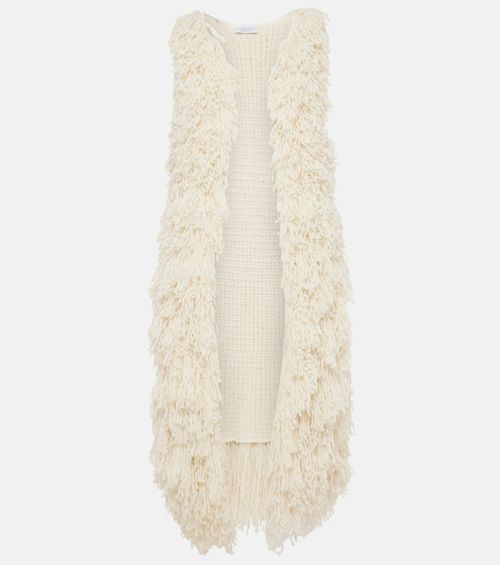 Sigmud wool, cashmere, and silk vest