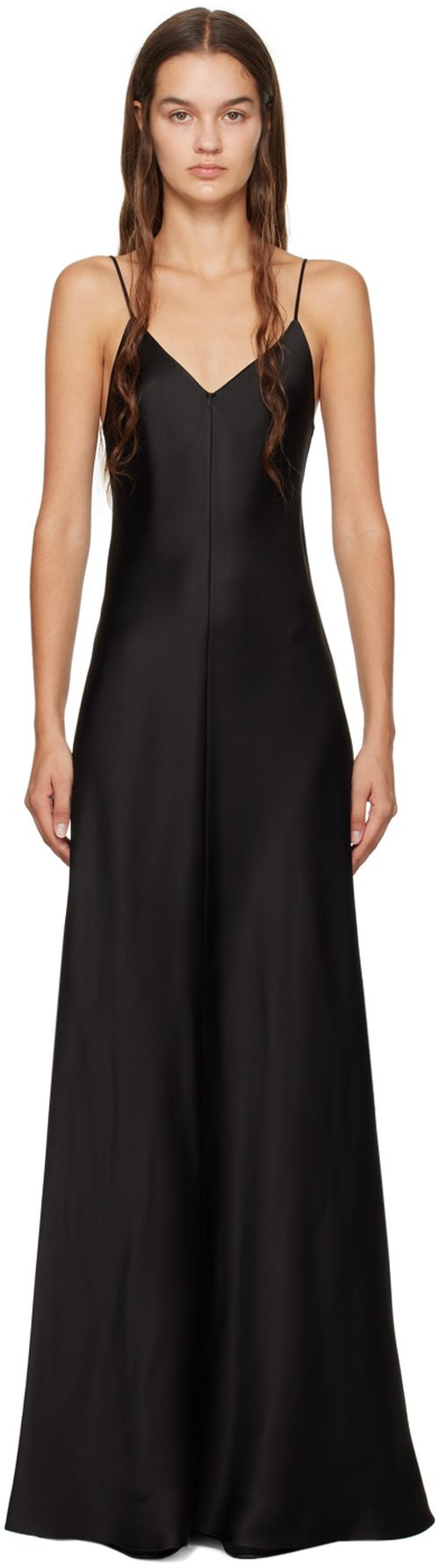 The Row | The Row Black Guinevere Maxi Dress | Realry