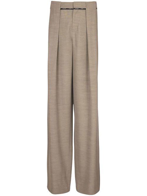 Pleated trousers - Neutrals