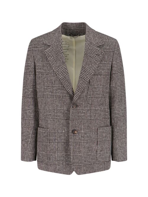 Men's Wool-Blend Jacket with Viscose Lining