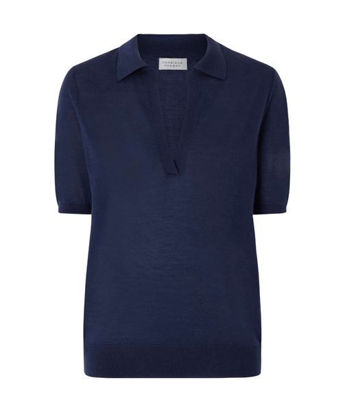 Knitted Polo Shirt