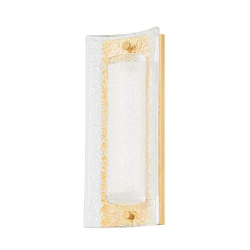 Philmont 1-Light LED Wall Sconce in Aged Bra