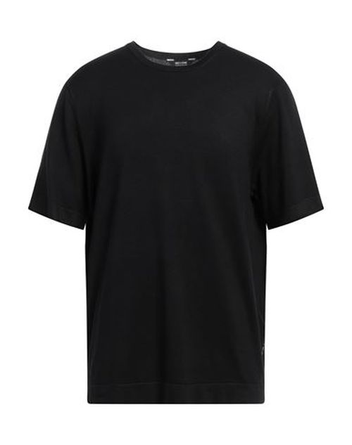 Man Sweater Black Size M Livaeco by Birla Cellulose, Polyester