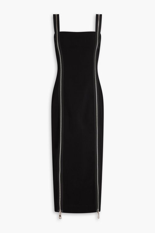 Stretch-jersey midi dress - Black - IT 46