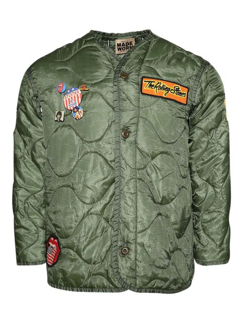 MadeWorn Rolling Stones Liner jacket - Green