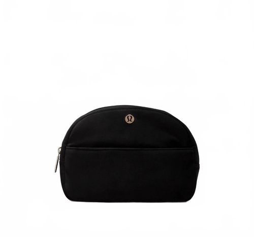 Women's Go Getter Pouch In Black/ Gold