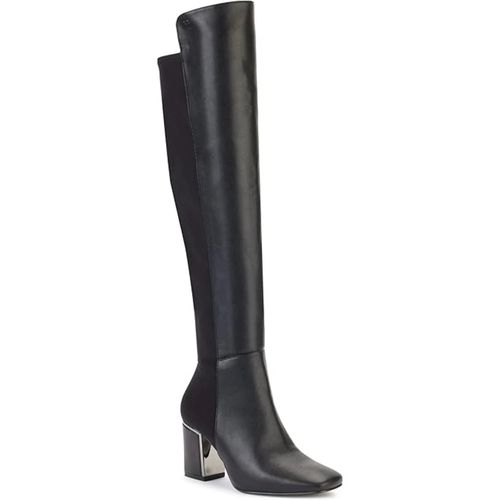 Cilli K3261335 Boots Black Square Toe Over-The-Knee RHS7499