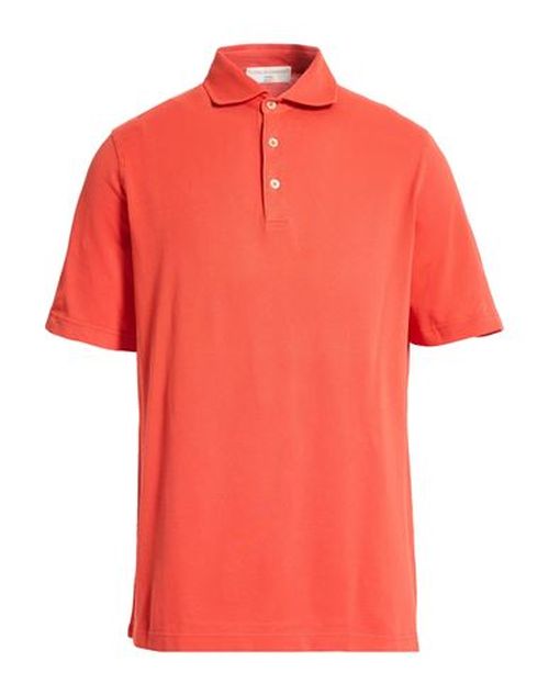 Man Polo shirt Red Size 38 Cotton
