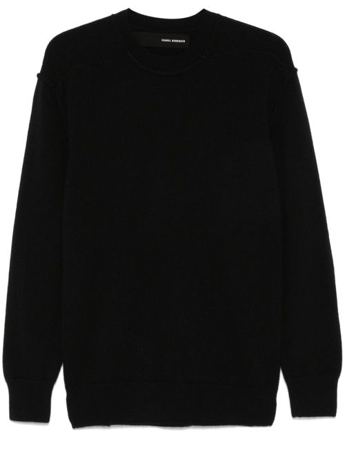 Crew-neck sweater - Black