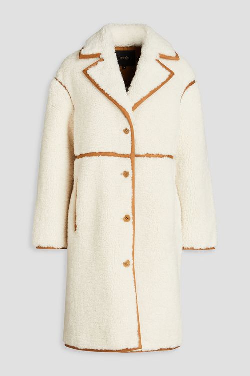 Faux shearling coat