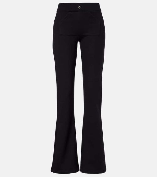 Low-rise cotton-blend sweatpants