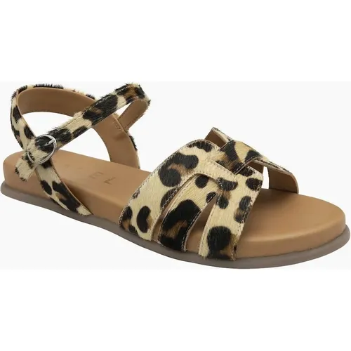 Ravel Women's Keld Womens Sandals - Leopard Print Leathe