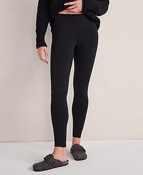 Ann Taylor Haven Well Within Balance Fleece-Lined Leggings
