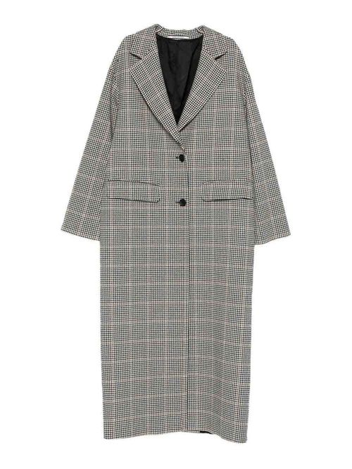 Wool Single-Breasted Coat