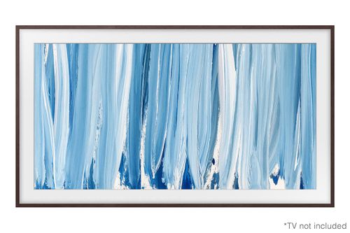 43-Inch The Frame Customizable Bezel in Modern Brown