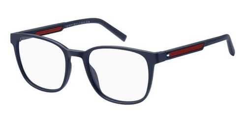 Tommy Hilfiger TH 2205 8RU Men's Eyeglasses Blue Size 52 (Frame Only) - Blue Light Block Available