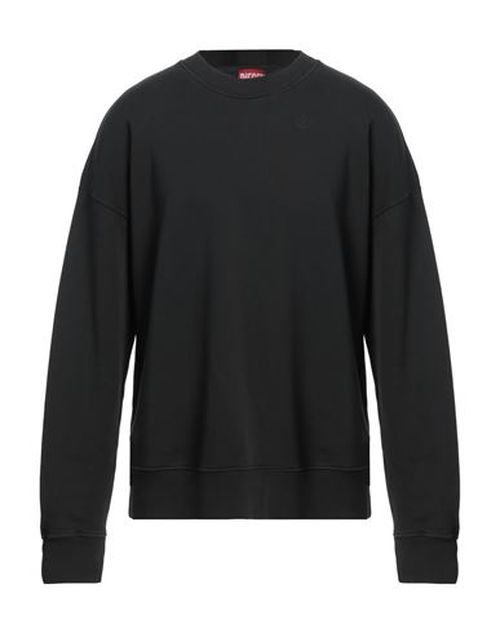 Man Sweatshirt Black Size XL Cotton