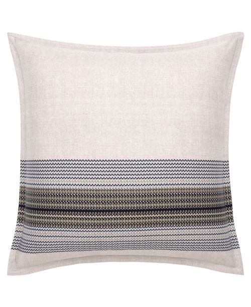 Modernist Stripe Luminous Sham, European - Brown