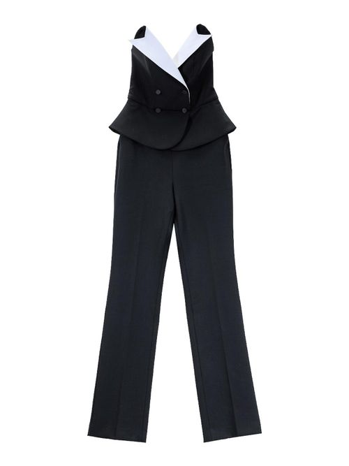 Karl Studio Contrast Jumpsuit