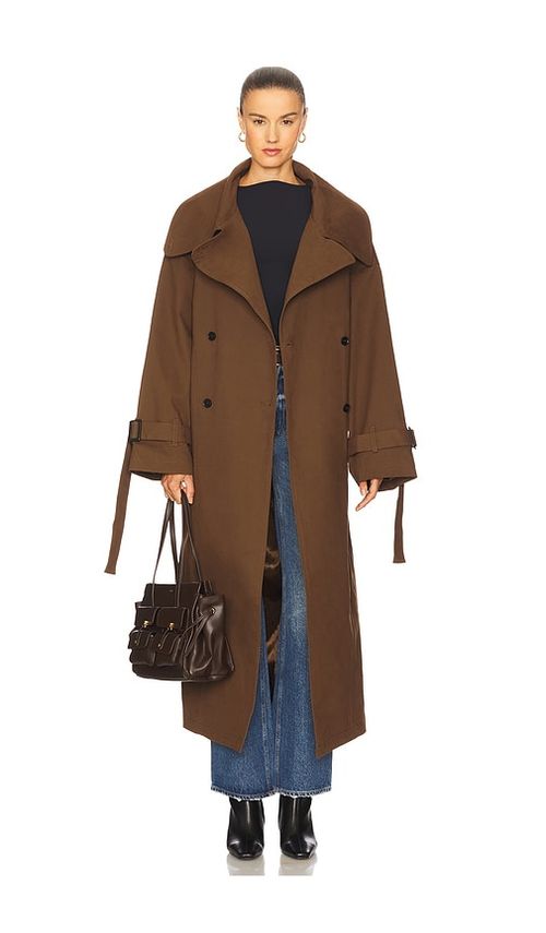 LAMARQUE x REVOLVE Josephine Coat in Brown. L also in S
