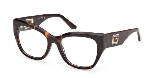 Guess GU50356 052 Occhiali da Vista Tartarugatishell per Donna Solo Montatura